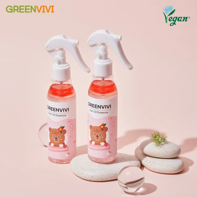 그린비비 키즈 어린이 비건 헤어에센스 헤어미스트 헤어컨디셔닝 150ml 3개 - 쿠팡