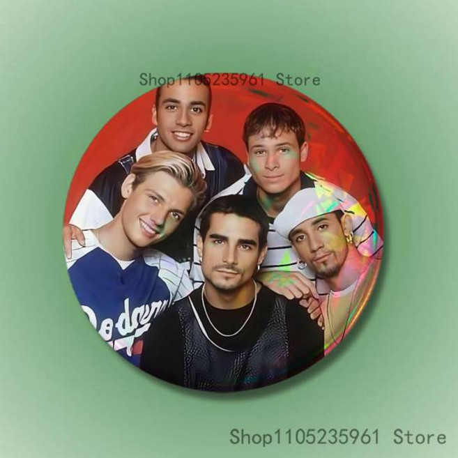 B-Backstreet B-Boys BSB 커스텀 배지 75mm 44mm 25mm 브로치 백팩 모자 핀 액세서리 장난감 발렌타인 선물, [00] 58X58mm, [00] z1