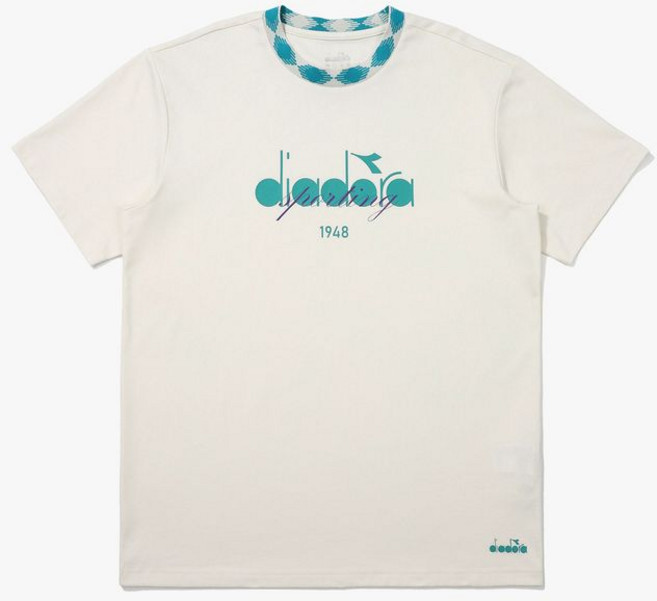 디아도라 Diadora 립 포인트 티셔츠 아이보리 매장정품 116047
