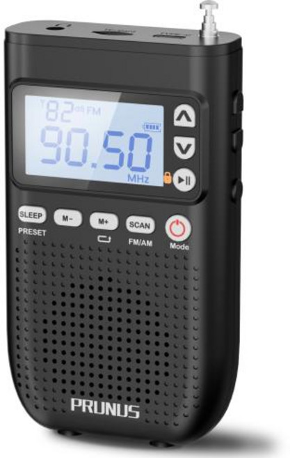 휴대용 미니 아날로그 라디오 효도 등산 캠핑 J-618 AM FM 스피커 블루투스 이어폰 2000mah USB-C 충전 사전 설정 TF MP3 플레이어 워크맨 디지털, 2)US