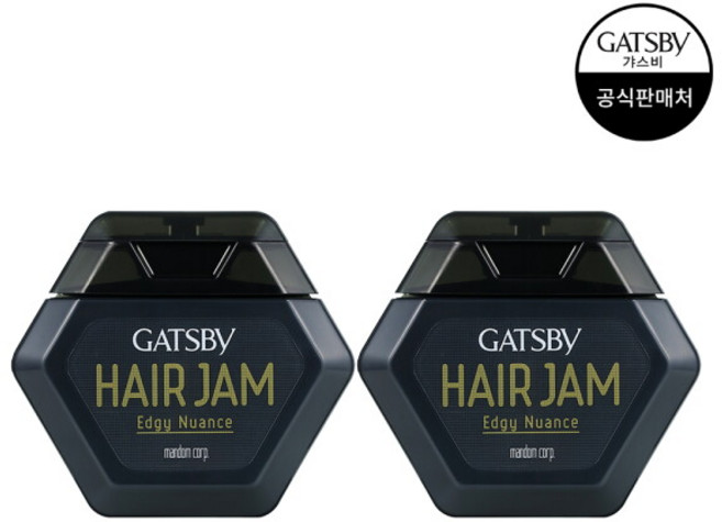 갸스비 헤어잼 엣지 뉘앙스, 2개, 110ml