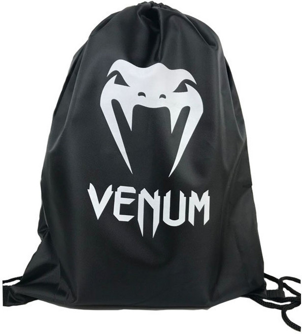 VENUM 運動雙肩包 拳擊裝備收納袋, 1個, 黑色