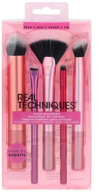 리얼 테크닉스 아티스트 에센셜 메이크업 브러쉬 5개 세트, 1개 - 쿠팡