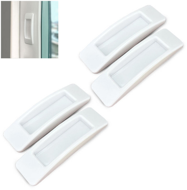 아이베란다 접착식 창문 손잡이 미닫이문 핸들, 4개