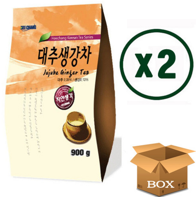 희창 대추생강차 900g 자판기용 국산차 분말, 1개입, 2개