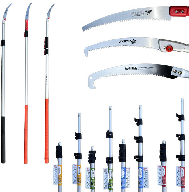 고지톱 전지톱 국산 장대톱 길이조절 2단3M 3단5M 천부 대건 5.5M 7.5M, 천부 다용도장대 3M + 천부고지톱, 1개