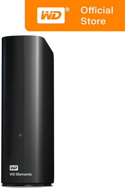 WD Elements Desktop 외장하드, 8TB, 블랙