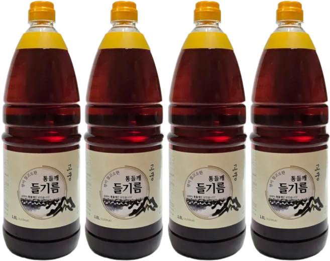 고궁들기름, 4개, 1.8L