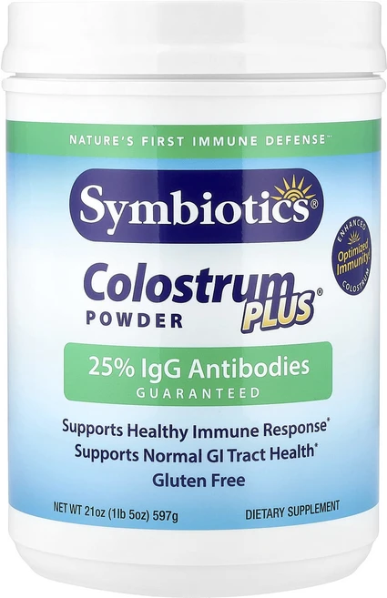 심바이오틱스 콜로스트럼 플러스 분말 597g, 2병 - 쿠팡