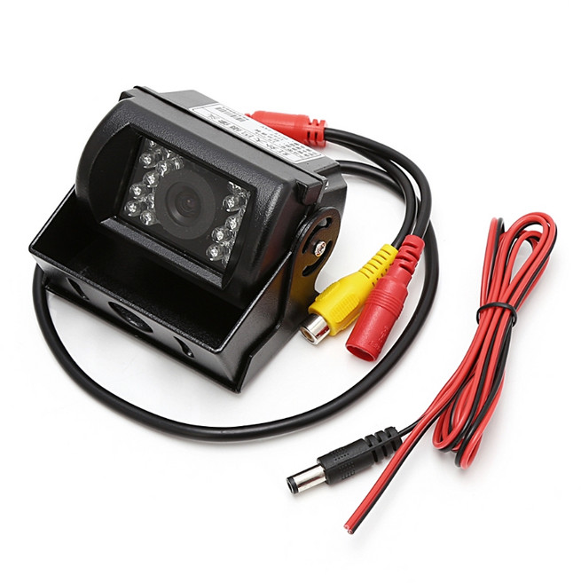 비전 광각 방수 트럭 버스를 위한 18 IR LED 자동차 후방 카메라 나이트