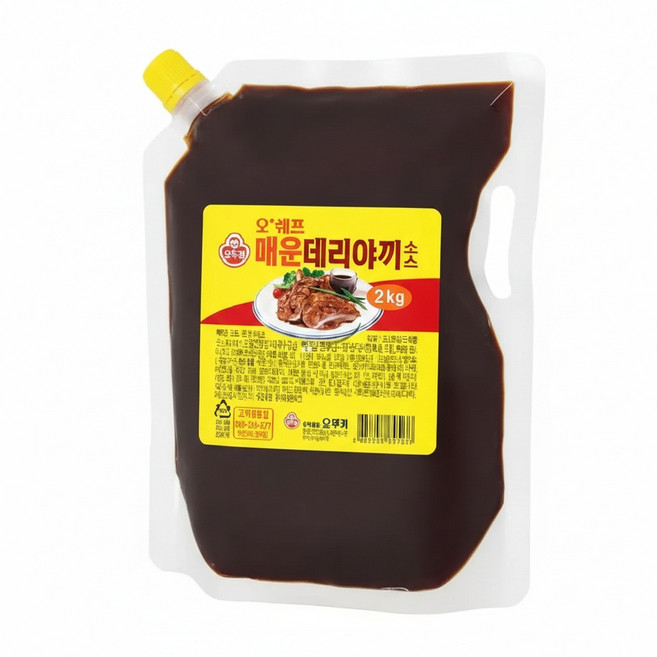 오뚜기 오쉐프 매운데리야끼소스 2kg/ 2개