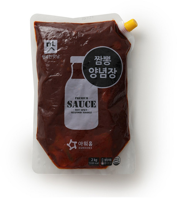 아워홈 행복한맛남 짬뽕양념장(R), 2개, 2kg