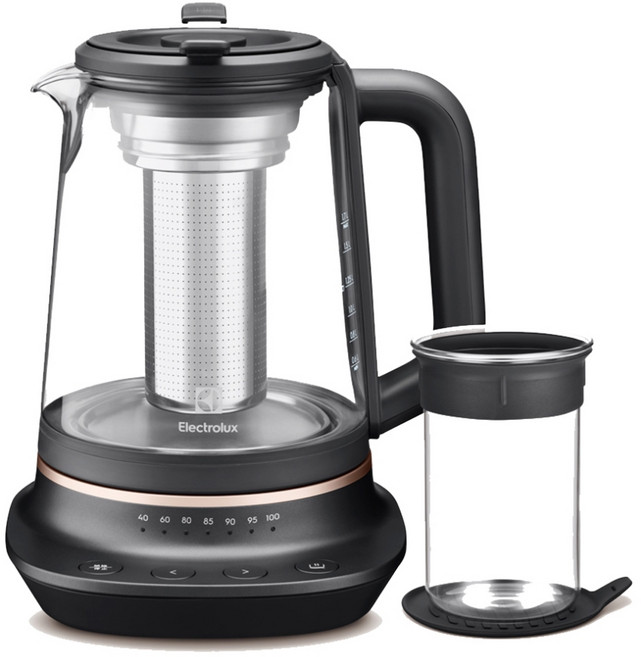 Electrolux 伊萊克斯 1.7L E7GK1-73BP 玻璃智能溫控壺 七段溫控 保溫模式
