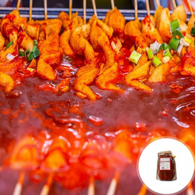 업소용 비품 진수미 빨강 1kg 매장용 매운국물오뎅소스, 1개, 1ml