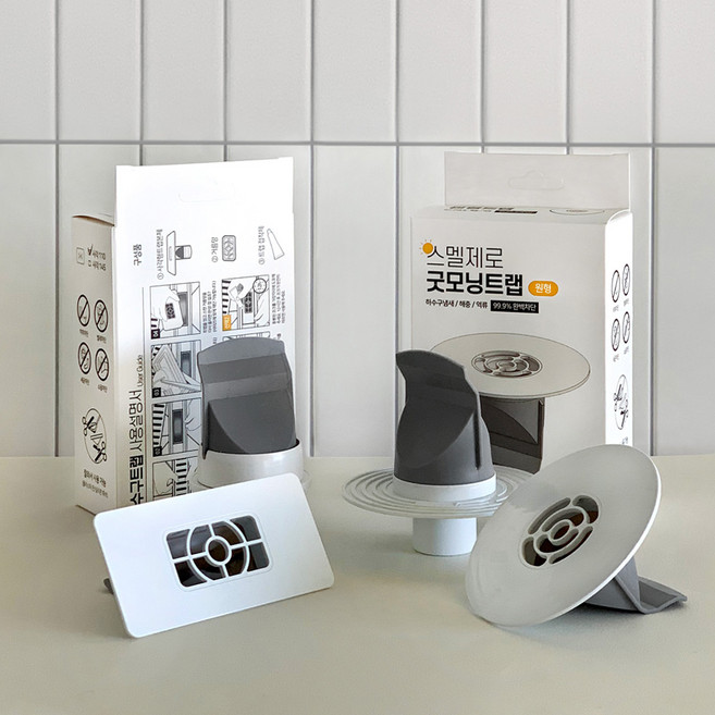 코시나 스멜제로 하수구 트랩 화장실 베란다 세탁기 싱크대 5종