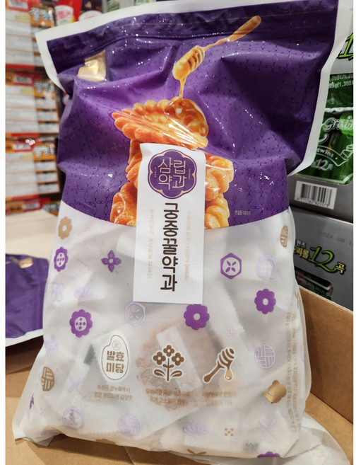 삼립 궁중 꿀약과 맛있는 한과 코스트코 대용량 미니 꼬마, 30g, 50개