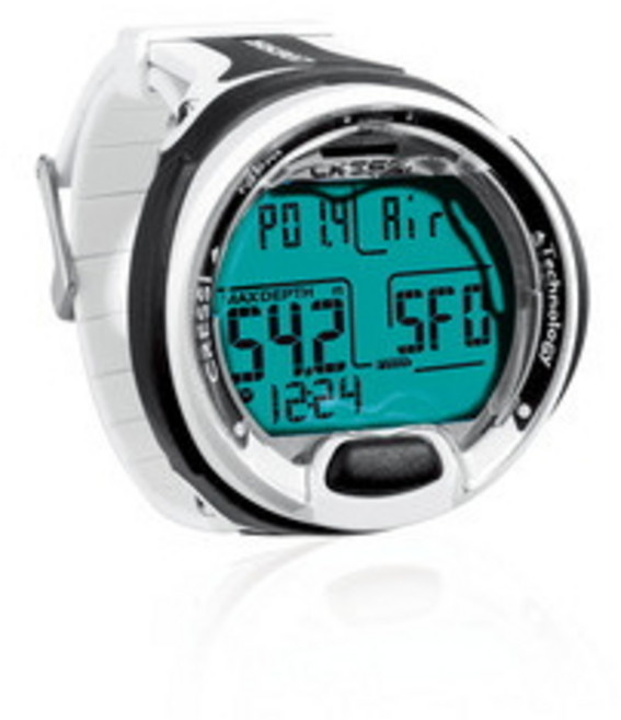 [크레씨] 레오나르도 다이브컴 프리다이빙컴퓨터 게이지, 블랙-옐로우