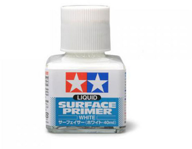 타미야 공구 프라이머 [87096] Liquid Primer (White/40ml), 1개