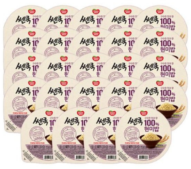 동원 쎈쿡 100%현미밥 195g x 24개 617116