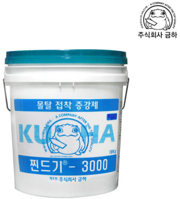 금하 찐드기3000 몰탈 접착 증강제 18kg, 1개