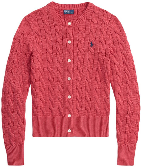 폴로랄프로렌 케이블 니트 긴소매 가디건