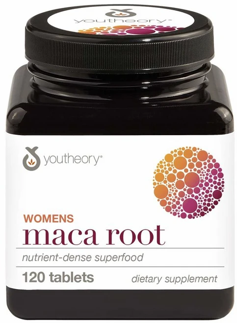 Youtheory Womens Maca Root 유씨어리 우먼즈 마카 뿌리 추출물 120정, 1개 - 쿠팡