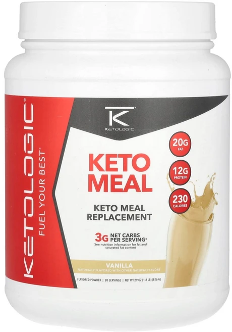 케토로직 케토밀 바닐라맛 816g KTL-70621, 1개 - 쿠팡