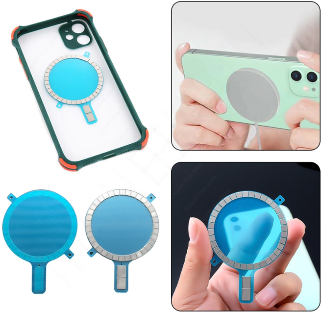 핸셀 아이폰 무선 충전 마그네틱 맥세이프 정품 호환, 아이폰 충전 마그네틱, 1개