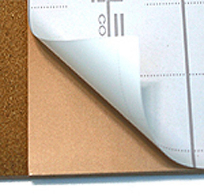 단면접착콜크보드롱 60x90cm 두께5T(5mm) 3장, S610634-녹색