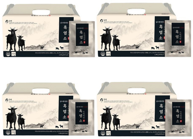 한의사가 추천한 토종 흑염소 진액 프리미엄, 4개, 2.1kg