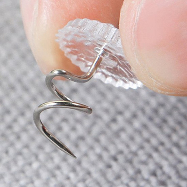 몰서포터 침대 커버 쇼파 시트 이불 밀림방지 고정핀, 30개, 투명