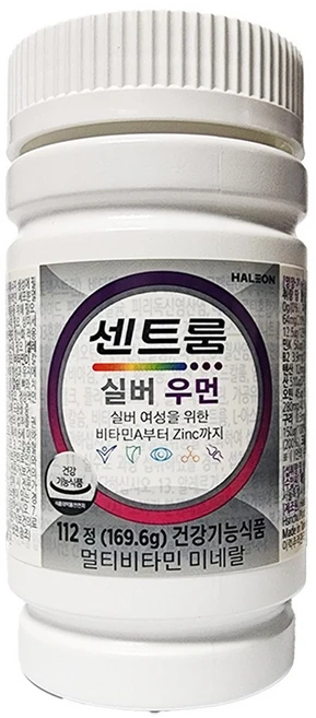 센트룸 멀티비타민 실버 우먼 + 천연비누 코스트코, 163.9g, 112정, 1개 - 쿠팡