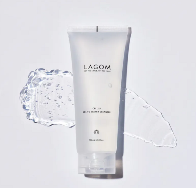 LAGOM 早安保濕潔顏凝露 170ml 溫和潔淨保濕 臉部清潔, 1條