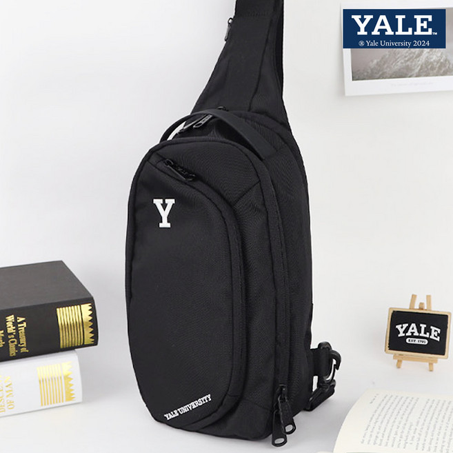 슬링백 예일 남녀공용 Yale 정품 멀티수납 탈부착끈 운동가방 런닝백