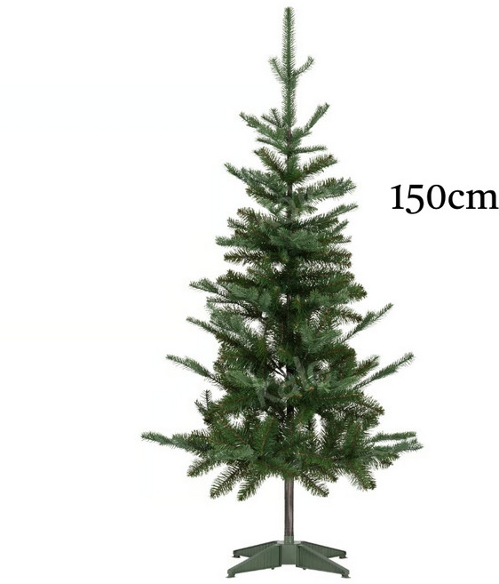 7위 - 이케아 인조 크리스마스트리 실내외겸용 그린 빈테르핀트 150cm, 그린 혼합