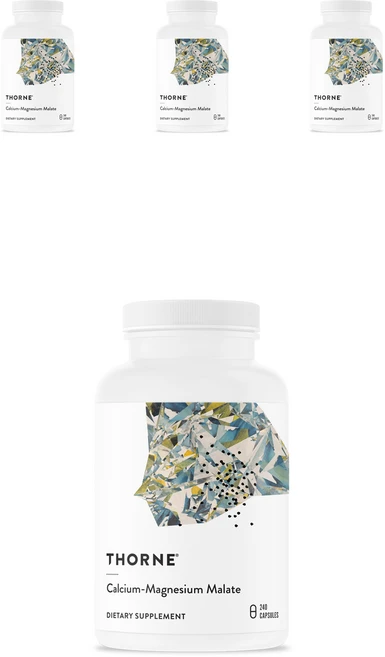 쏜리서치 칼슘-마그네슘 말레이트 소프트젤 캡슐, 240정, 4개 - 쿠팡