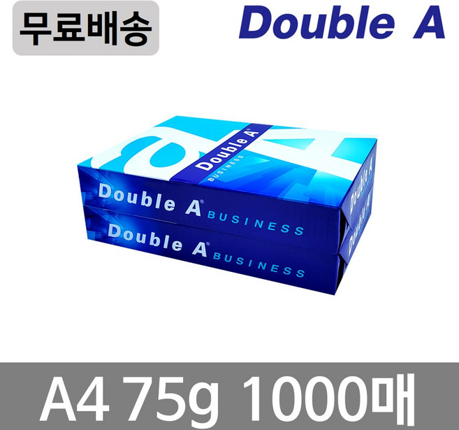더블에이(Double A) 복사용지, 1000개, A4