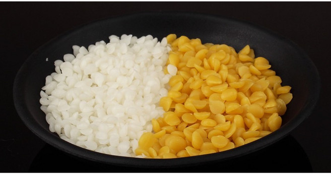 蜂蠟 小燭樹蠟 黃蜜蠟 白蜜蠟 香氛蠟燭DIY材料 100g, 1個, 勘地里拉蠟100g