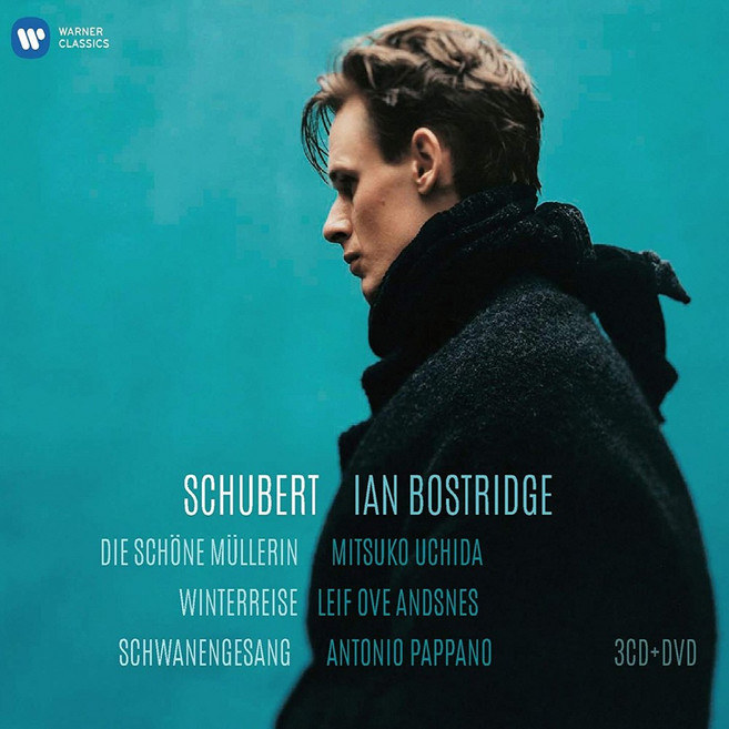 (수입3CD+DVD) Ian Bostridge - Schubert: Die Schone Mullerin/Winterreise/Schwanengesang, 단품