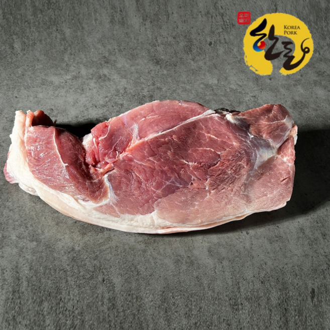 직통미트 한돈 앞다리살 수육용 (냉장/미전지), 500g, 1개