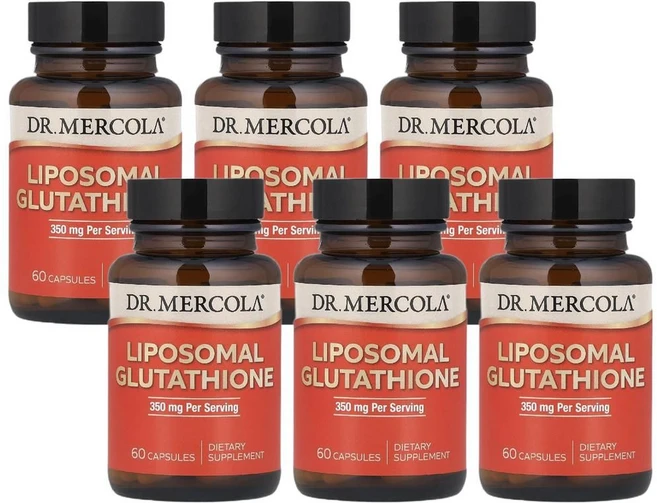 Dr. Mercola 리포소말 글루타치온 캡슐 60정(캡슐 1정당 175mg) 6개 - 쿠팡