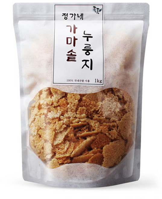 정가네 가마솥 누룽지 1kg, 1개