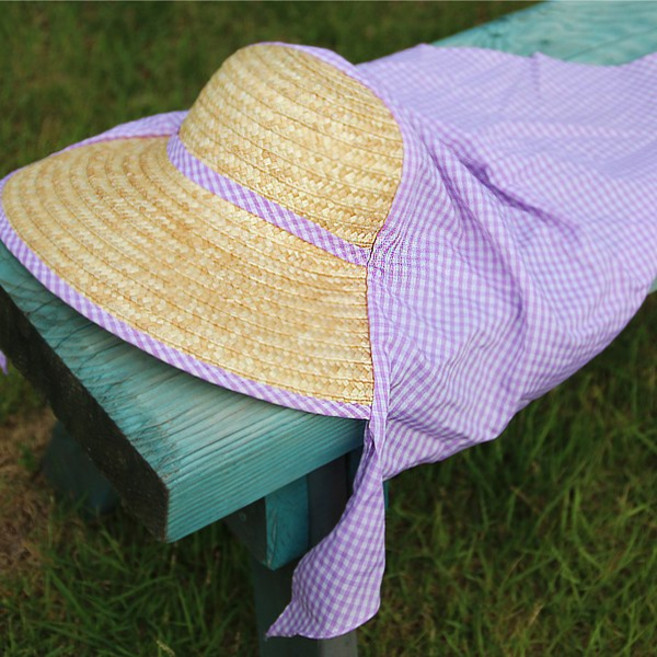 스마일굿 밀짚치마모자 사파리모자, 색상랜덤