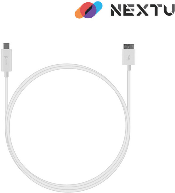 넥스트 USB3.1 C타입 to 마이크로 B 충전 케이블 NEXT-JUCX07, 1개, 혼합색상, 90cm