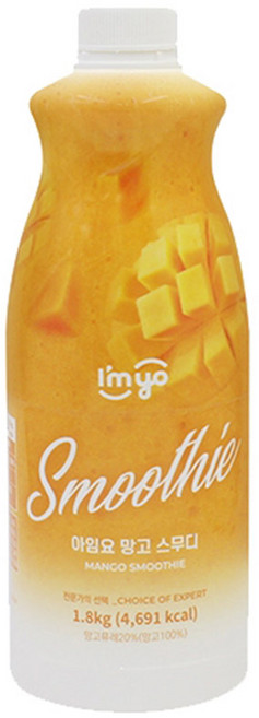 아임요 망고 스무디 1.8kg 1박스 6개