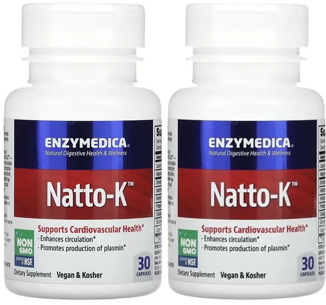 엔자이메디카 낫토-K 30 캡슐, 30정, 2개 - 쿠팡