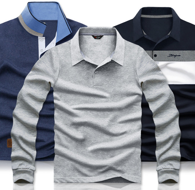 긴팔 카라티 모음 남자 티셔츠 남성 봄 가을 골프티 단체티 남녀공용 커플티 [국내생산]