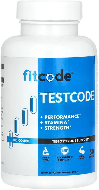 단백질 비타민 철분 마그내슘 칼슘 fitcode Testcode 베지 캡슐 100정 고루고루섭취해주세요, 1개 - 쿠팡