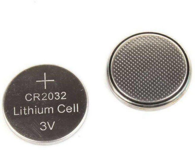 CR2032 鈕扣電池, 1套, 25個裝