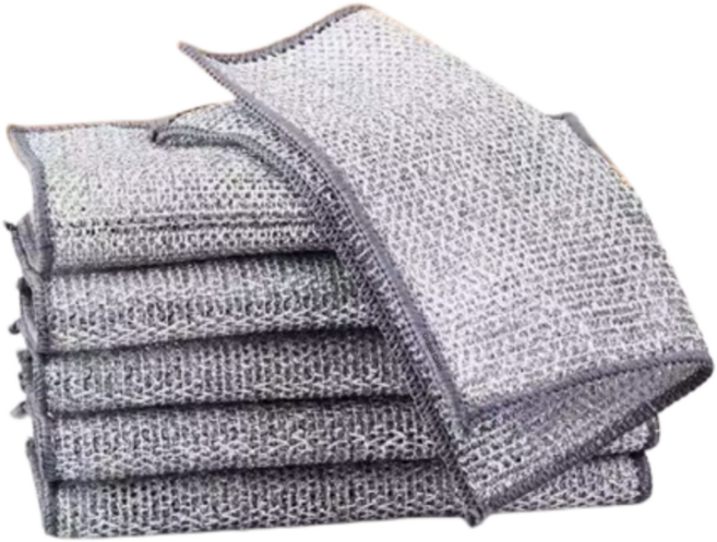 글로벌캐시 만능 주방 더블레이어 철수세미, 1세트, 10개입